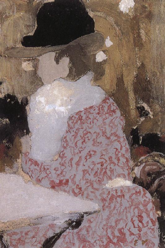 Edouard Vuillard In the coffee shop Norge oil painting art